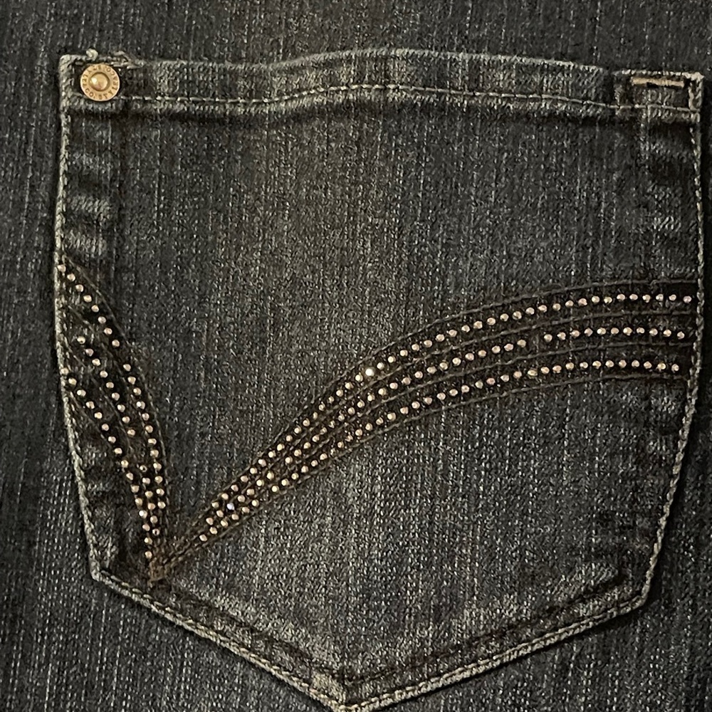 Style & Co Tummy Control Dark Wash Jeans Size 16 EUC - Picture 8 of 10